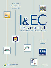 Industrial & Engineering Chemistry Research